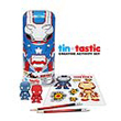 Iron Man 3 Movie Iron Patriot Can-Tivities Pencil Set w/ Tin